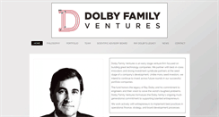 Desktop Screenshot of dolbyventures.com